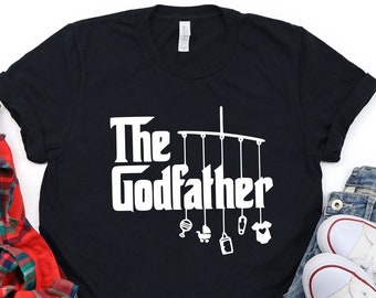 Godfather Shirt, Dad Shirt, The Godfather Gift, Best Dad Gift, Godfather Birthday T Shirt for Men, Father's Day Gift, Father's Day Shirt,Dad