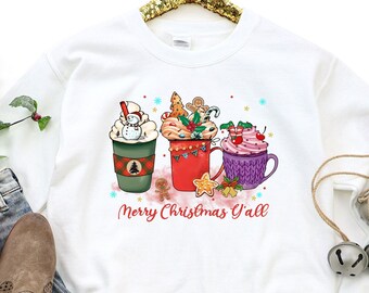 Christmas Coffee Sweatshirt,Merry Christmas Coffee Shirt,Christmas Latte Sweatshirt,Funny Coffee TShirt,Coffee Lover Shirt,Coffee Lover Gift