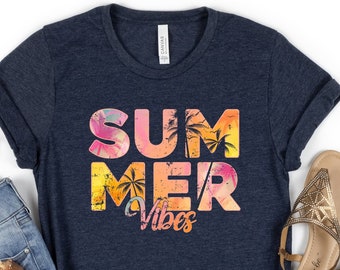 Summer Vibes Shirt,Summer Shirt,Family Vacation Shirt,Summer Vacation Tee,Summer Tee,Vacation Shirt,Summer Family Tshirt,Beach Shirts,Summer