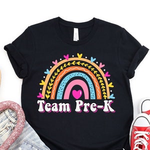 Team Pre-K Shirt, Pre-K Shirt, Pre-K Teacher Shirt, Pre-K Squad Shirt, Preschool Teacher Gift, Back To School Shirt, School Tee, Pre-K Team