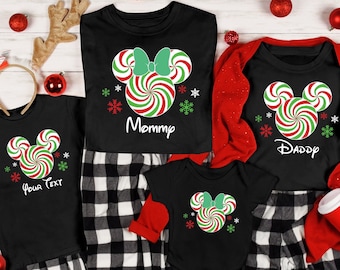 Disney Family Christmas Shirt, Custom Disney Christmas Shirt, Disney Christmas Shirt, Christmas Sweatshirt, Disney Shirts, Disney Trip Shirt