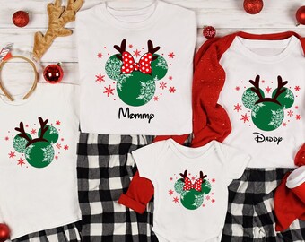 Custom Disney Christmas Shirt, Disney Christmas Shirt, Disney Family Christmas Shirt, Disney Shirts, Christmas Sweatshirt, Disney Trip Shirt