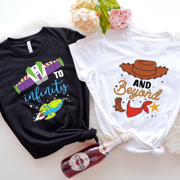 To Infinity and Beyond Shirt,Family Shirt,Couple Matching Shirts,Valentines Days Gifts,To Infinity and Beyond,Infinity Shirt,Beyond Shirt