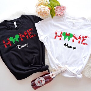Custom Disneyland Christmas Shirt,Disney Christmas Home Shirt,Disney Family Christmas Shirt,Disney Christmas Trip Shirt,Disney Christmas Tee