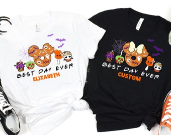 Best Day Ever Halloween Theme Shirt, Disney Halloween Custom Shirt, Disney Shirt, Halloween Shirt, Disney Matching Shirts,Disney Trip Shirts