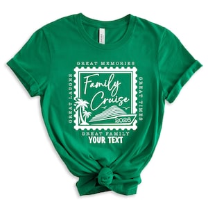 Custom Family Cruise 2026 Shirts,Family Cruise Shirts,Great Memories,Great Family,Great Laughs,Great Times,Family Matching Vacation Shirts image 12