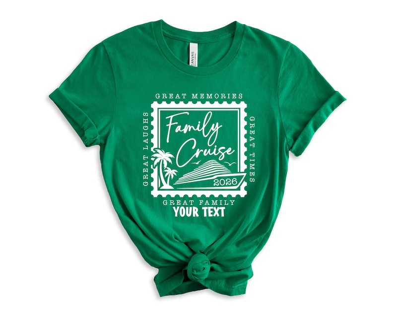 Custom Family Cruise 2026 Shirts,Family Cruise Shirts,Great Memories,Great Family,Great Laughs,Great Times,Family Matching Vacation Shirts image 12