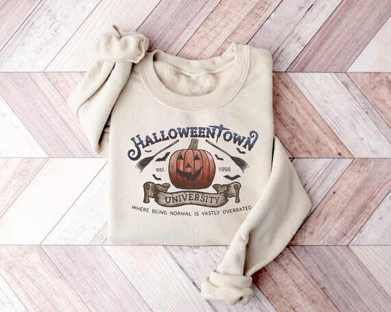 Halloweentown University Est 1998 Sweatshirt, Hallowen Shirt, Halloweentown 1998 Shirt, Halloween Sweatshirt, HalloweenTown Hoodie, Fall Tee