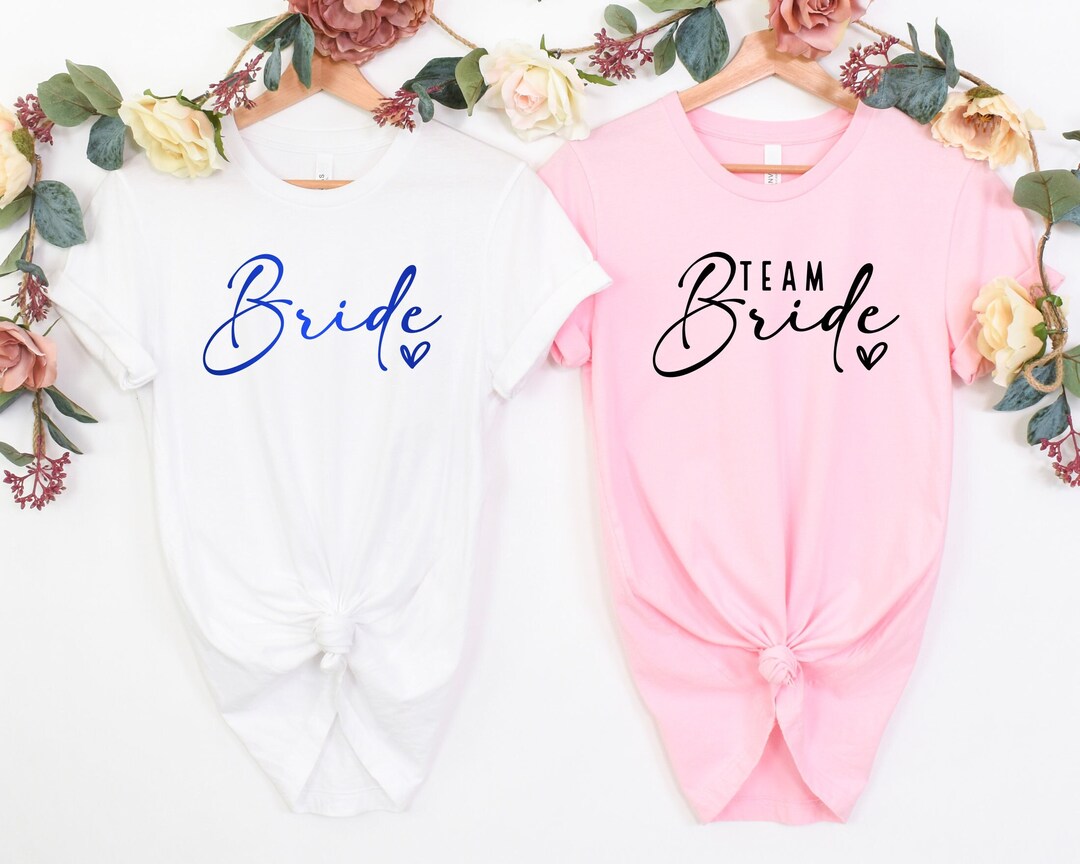 Team Bride Shirt, Bridal Tote Bag, Bride Party Shirt, Bride Squad ...