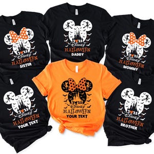 2025 Disney Halloween Custom Shirt, Disney Shirt, Halloween Matching Shirts, Custom Disney Family Shirt, Halloween Shirts, Disneyland Shirt