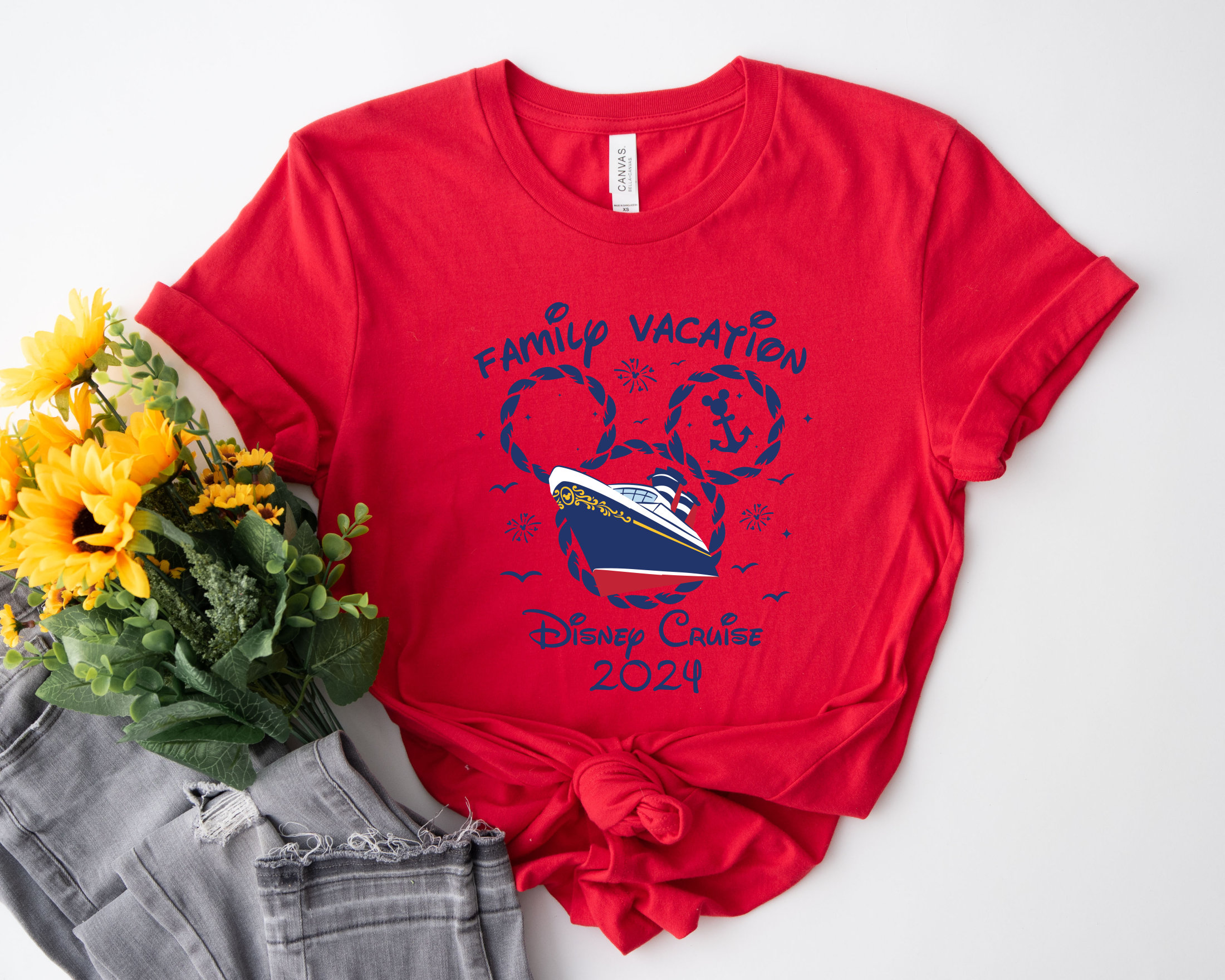 Custom Family Vacation Disney Cruise 2024 Shirt sold by Lithuania_Zam