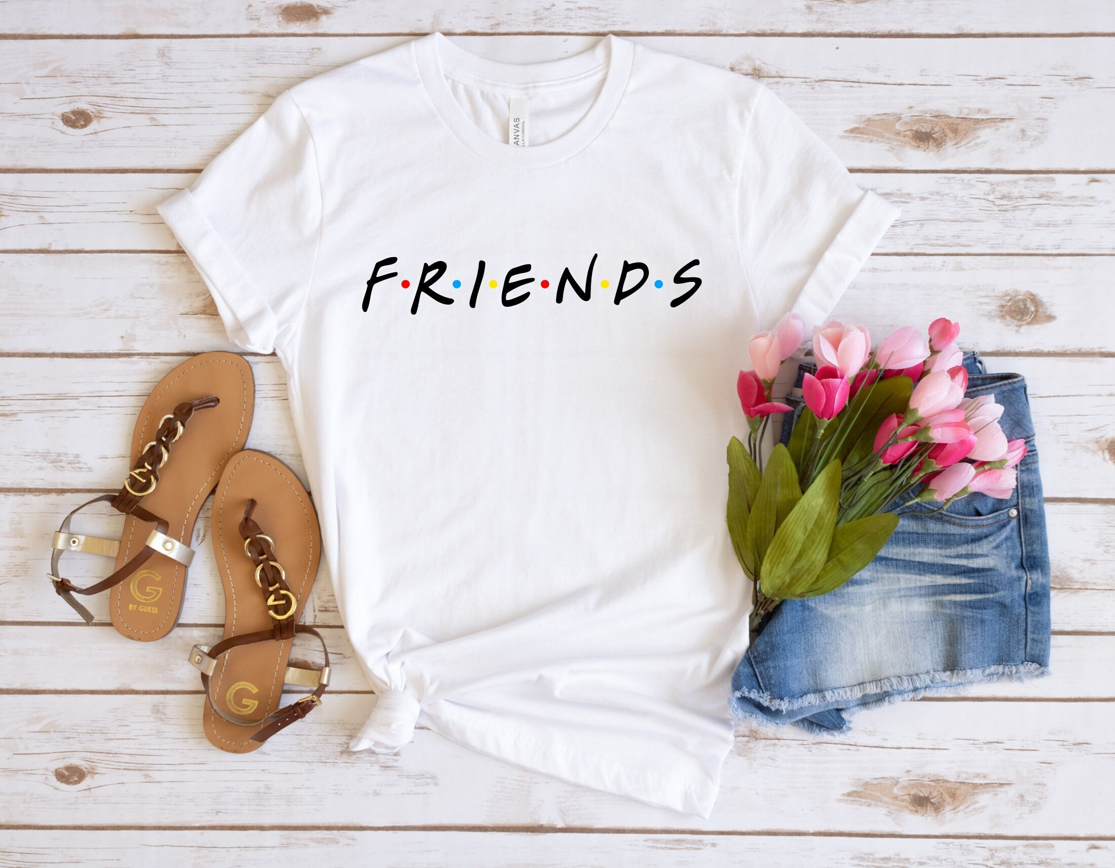 Kit T Shirts Feminina - Papéis De Parede Best Friends, HD Png Download ,  Transparent Png Image - PNGitem