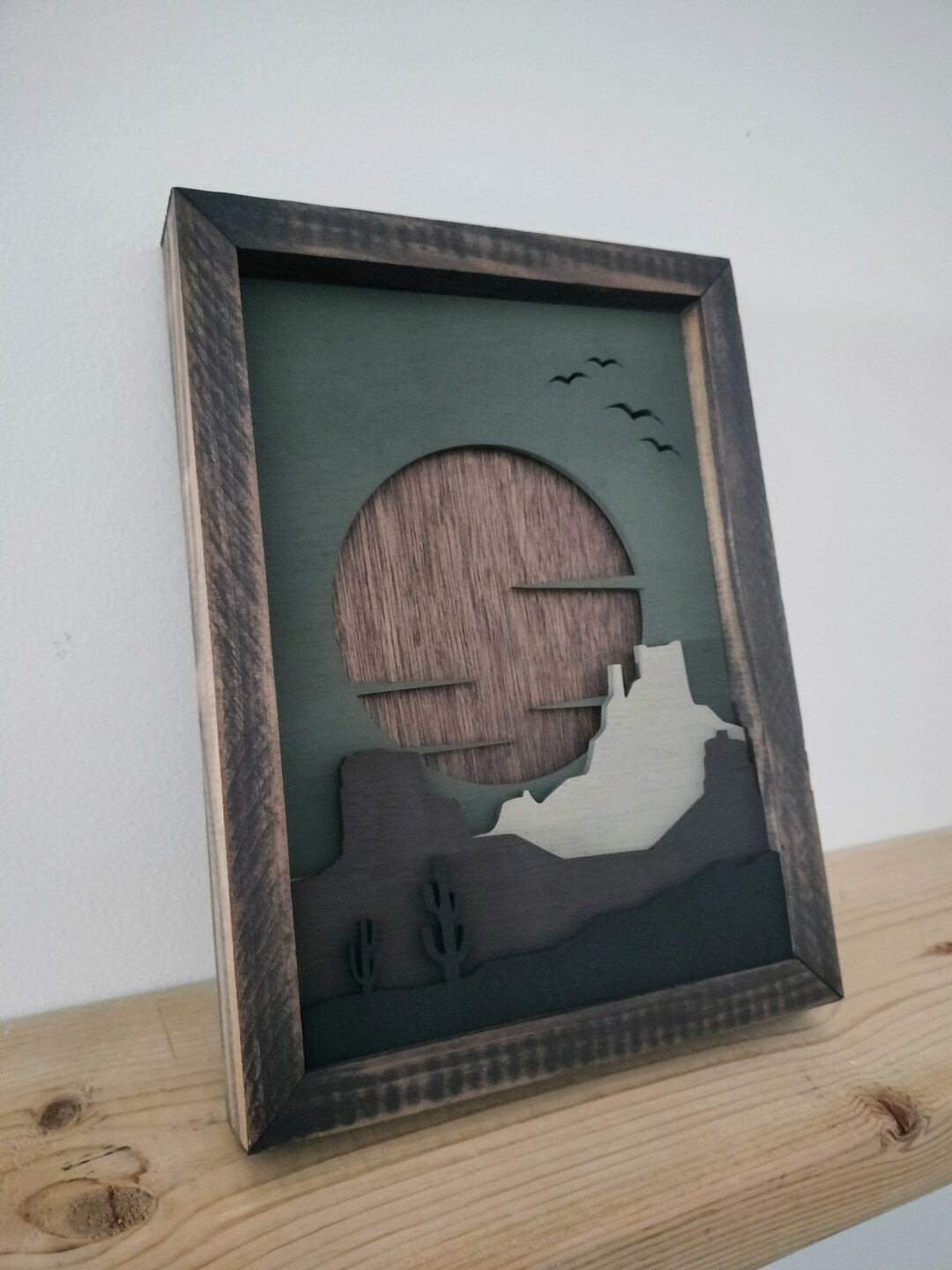 Layered Wood Decor, Wood Layering Designs, Modern Wood Art, Contemporary Wall Hanging, Wood Art