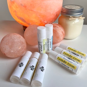 Lip Balm, Aromatherapy Lip Balm, Beeswax Lip Balm, Organic Lip Balm,  All Natural Lip Balm