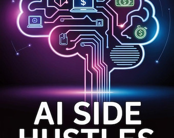 AI Side Hustle-e-boek: gids passief inkomen voor beginners (directe download)