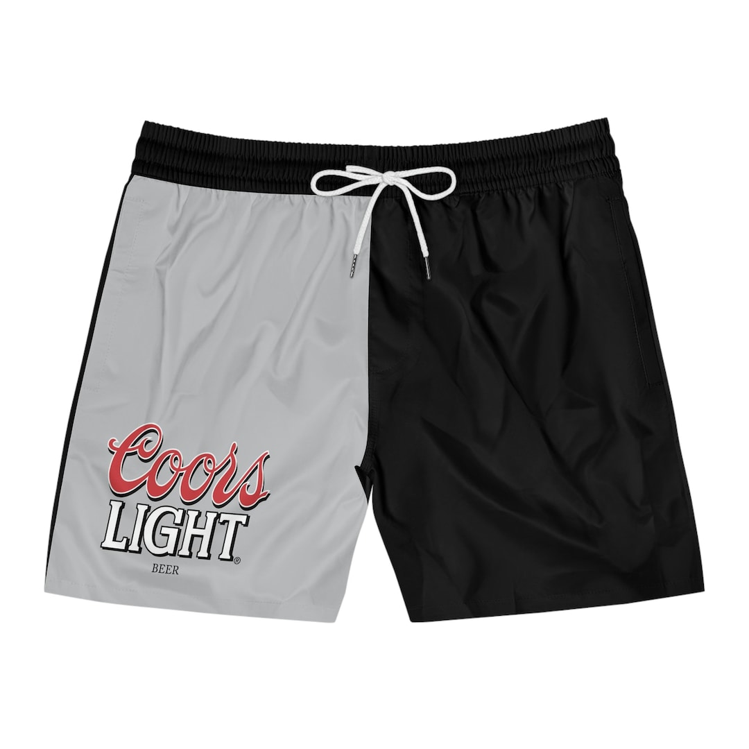 Men's Coors Light Retro Midlength Swim Shorts Etsy