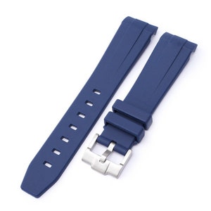 MoonSwatch strap 20mm, bracelet de montre de haute qualité Pour Omega x Swatch watch & Speedmaster MoonWatch Bleu