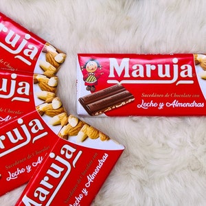 Chocolate, Milk Chocolat , Christmas Chocolate, Spanish chocolate, Maruja chocolate, Milk chocolate, almond chocolate, chocolate Bar