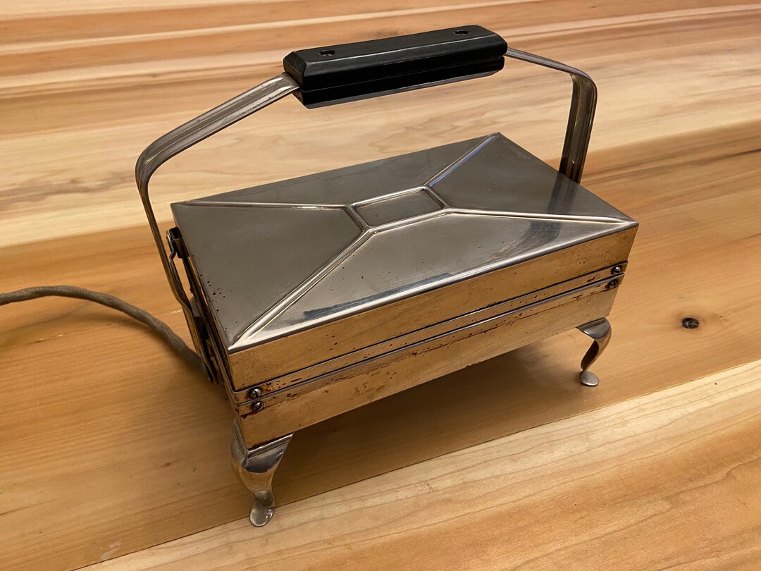 Antique Westinghouse Waffle Iron 1920's Etsy