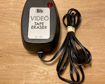 Video Tape Eraser - Made in England by Bib