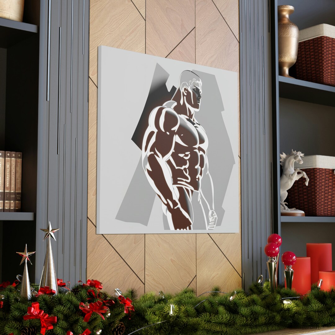 Iron Man Gray Scale, Canvas Gallery Wraps - Etsy