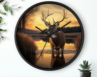 Whitetail Buck, Wanduhr