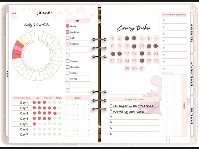The Period & BBT Tracker - Celsius - Etsy