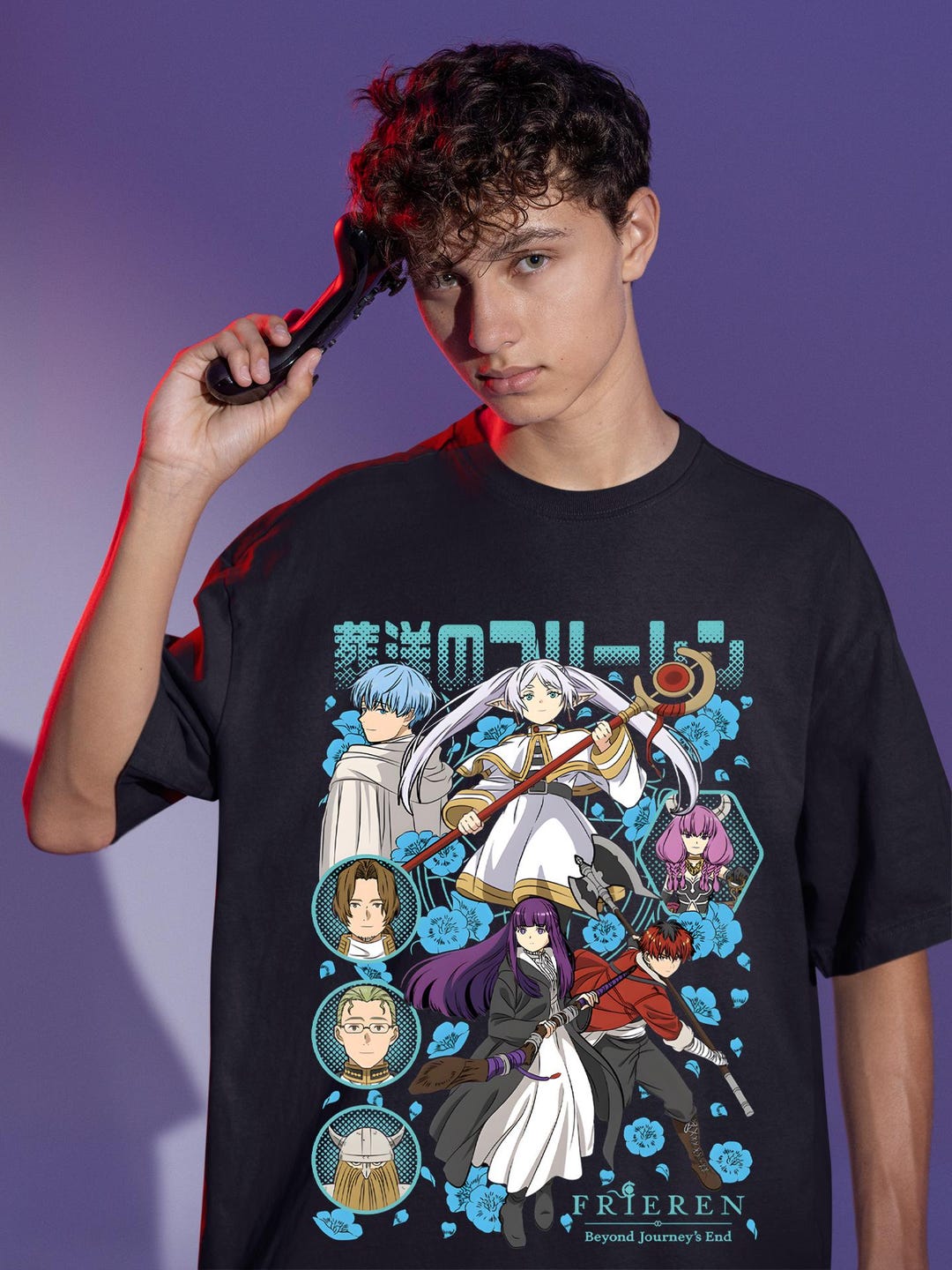 ヴィンテージアニメグラフィックTシャツ:90年代レトロマンガ ヴィンテージアニメグラフィックTシャツ:90年代レトロマンガ