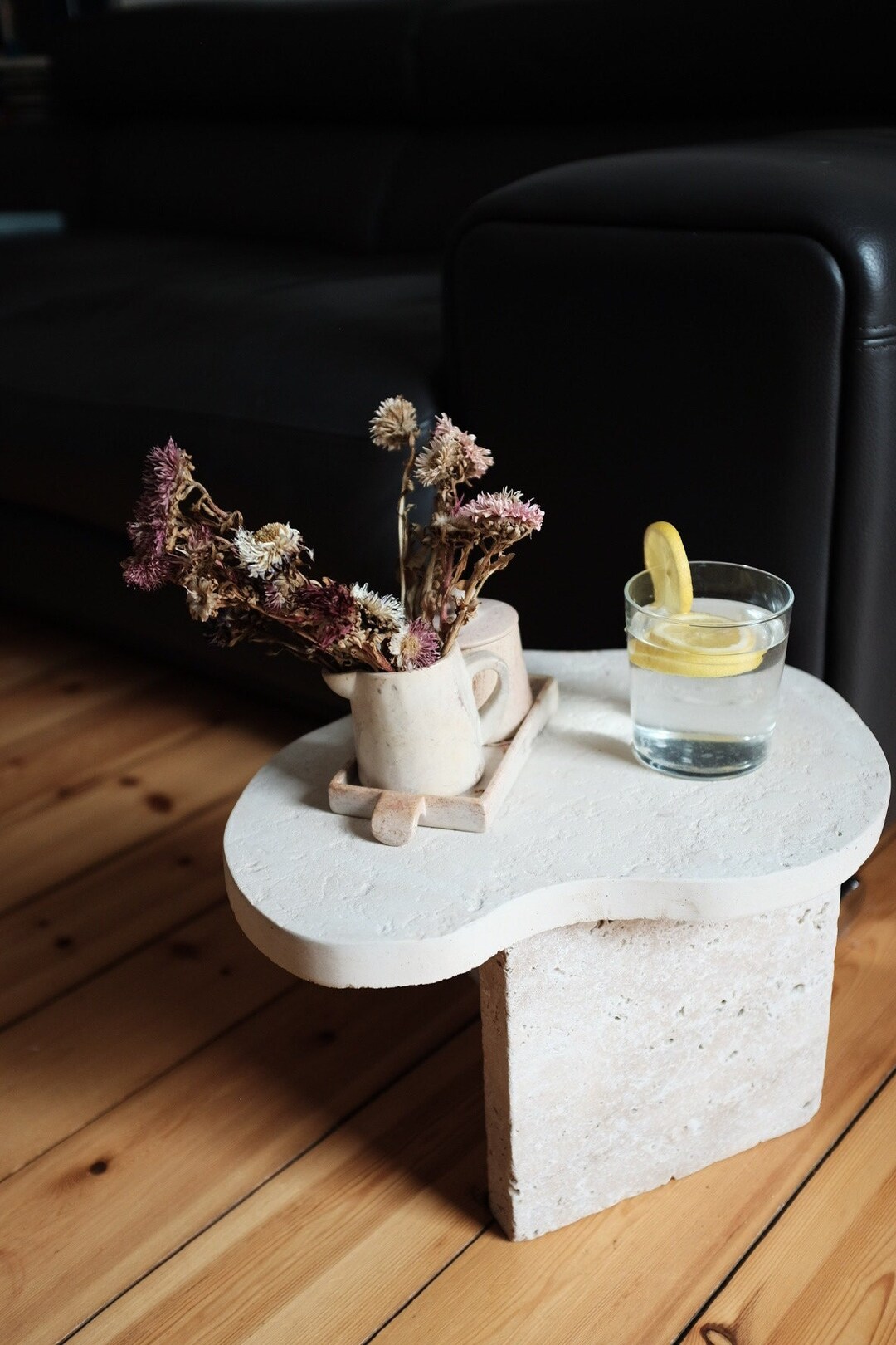 Natural Stone, Travertine, Italian Design 20 X 30 Cm, Plant Stool ...