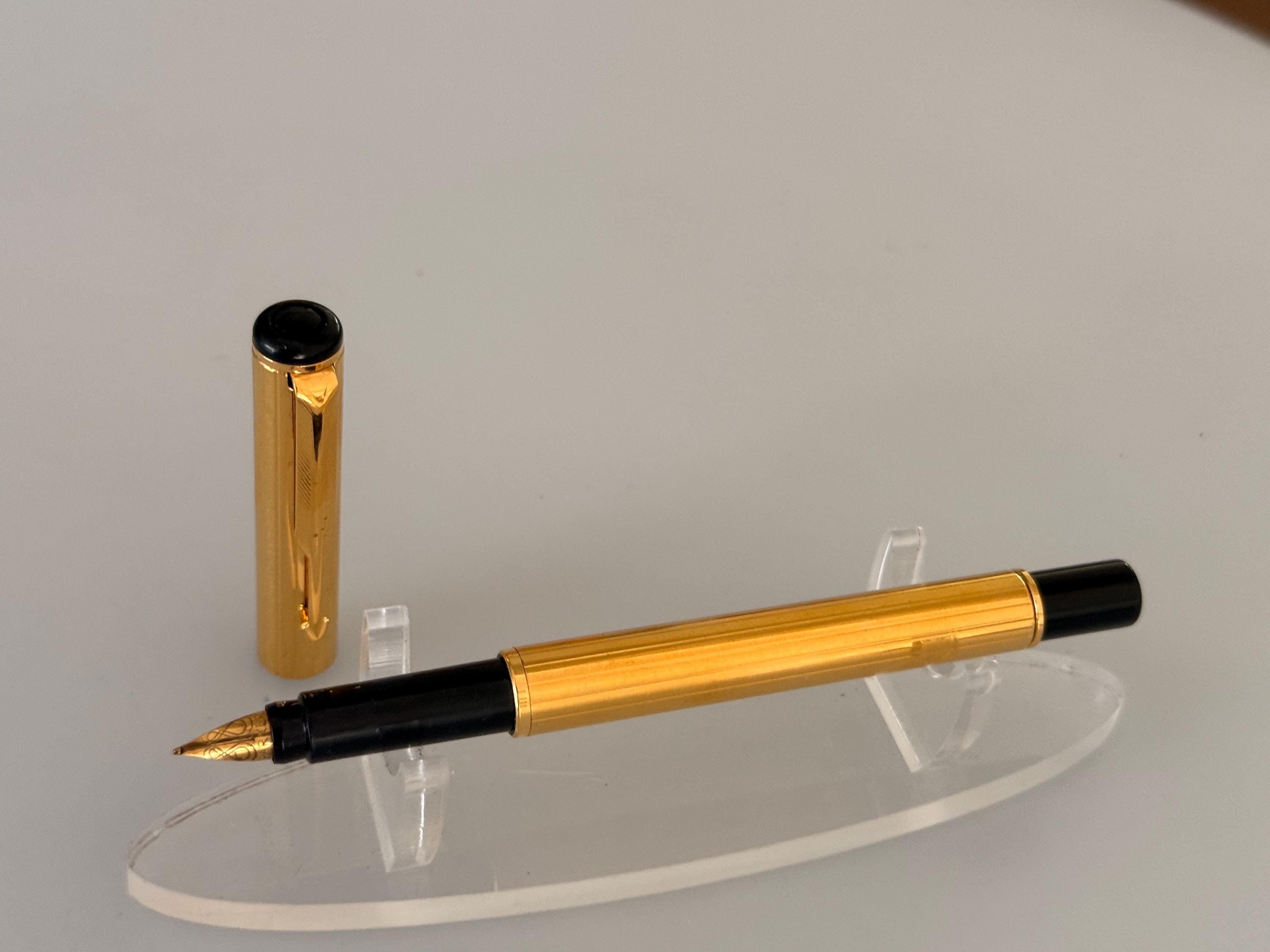 Vintage Parker 45 Insignia Fountain Pen, 1/10 12K Gold Filled