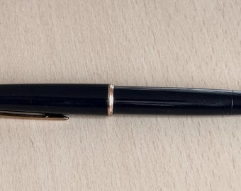 Montblanc 34 Fountain Pen – 1960s Vintage, 14K Gold Inlaid Nib