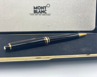 筆記具 MONTBLANC Meisterstuck  Ballpoint pen Montblanc Meisterstück Pix Vintage Ballpoint Pen - Etsy