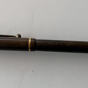 Vintage Crisé BM Ecri-Sec Füllfederhalter – 18 Karat Goldfeder – Seltenes französisches Modell