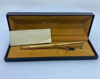 ST Dupont Classique Ballpoint Pen - Timeless Elegance Inspired by Jackie Kennedy