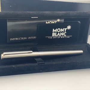 Montblanc Noblesse Slimline Ballpoint Pen Stainless Steel