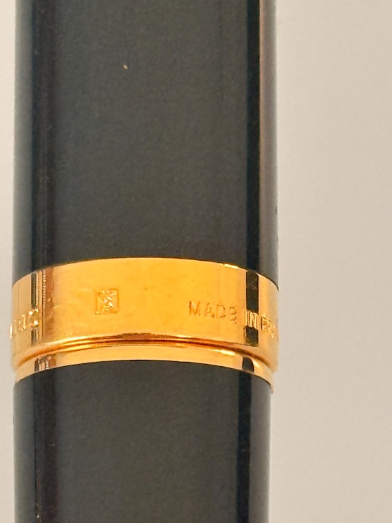 S.T.デュポン フィデリオ ブラック ラッカー ド シーヌ 万年筆、14K EF