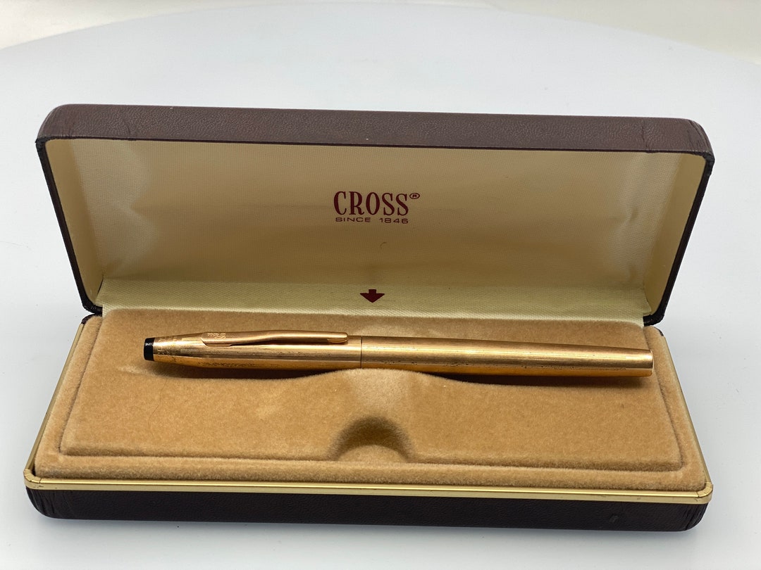 Cross 金メッキ 12KT ボールペン ビンテージ 箱付き