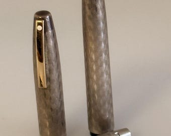 Vintage Sheaffer Silver Imperial Sterling Silver Fountain Pen, 14K
