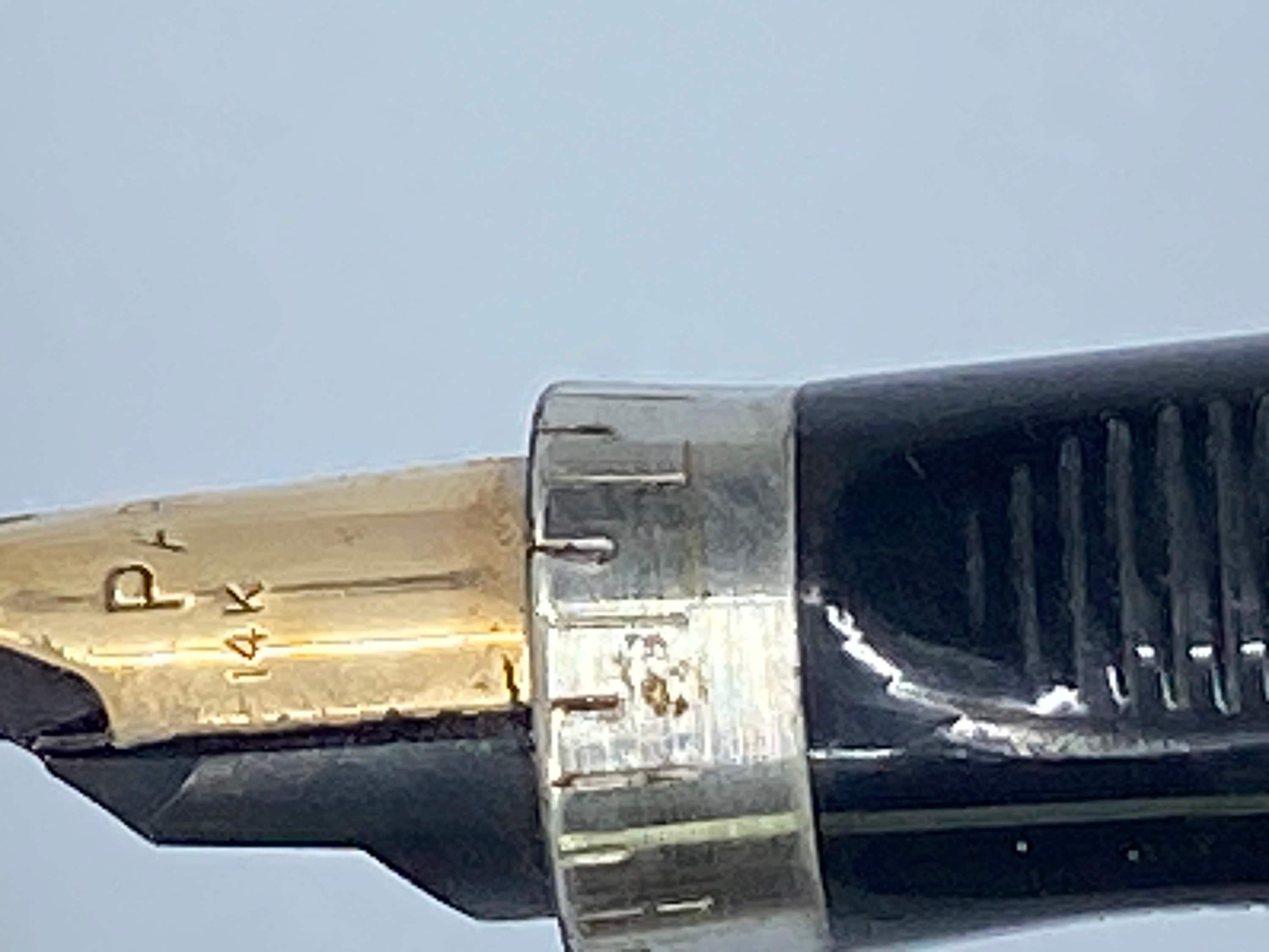 Parker 75 Fountain Pen (1960s) - Silver Plated Godron, Chrome Trim