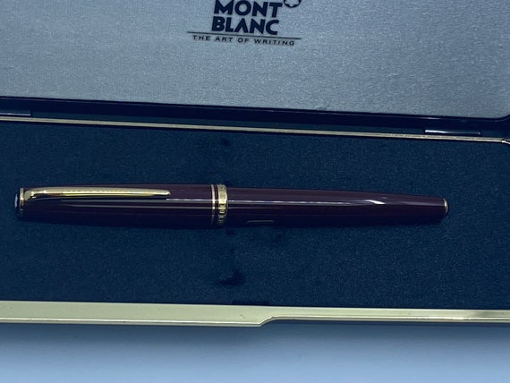Montblanc Generation Burgundy Bordeaux GT - Vintage Fountain Pen