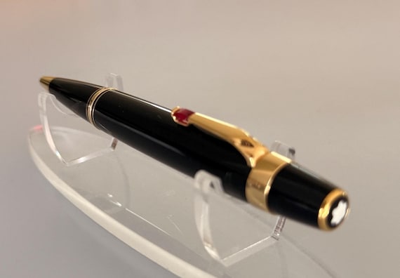 モンブラン ボエム ルージュ ボールペン、ブラックレジン、ゴールド