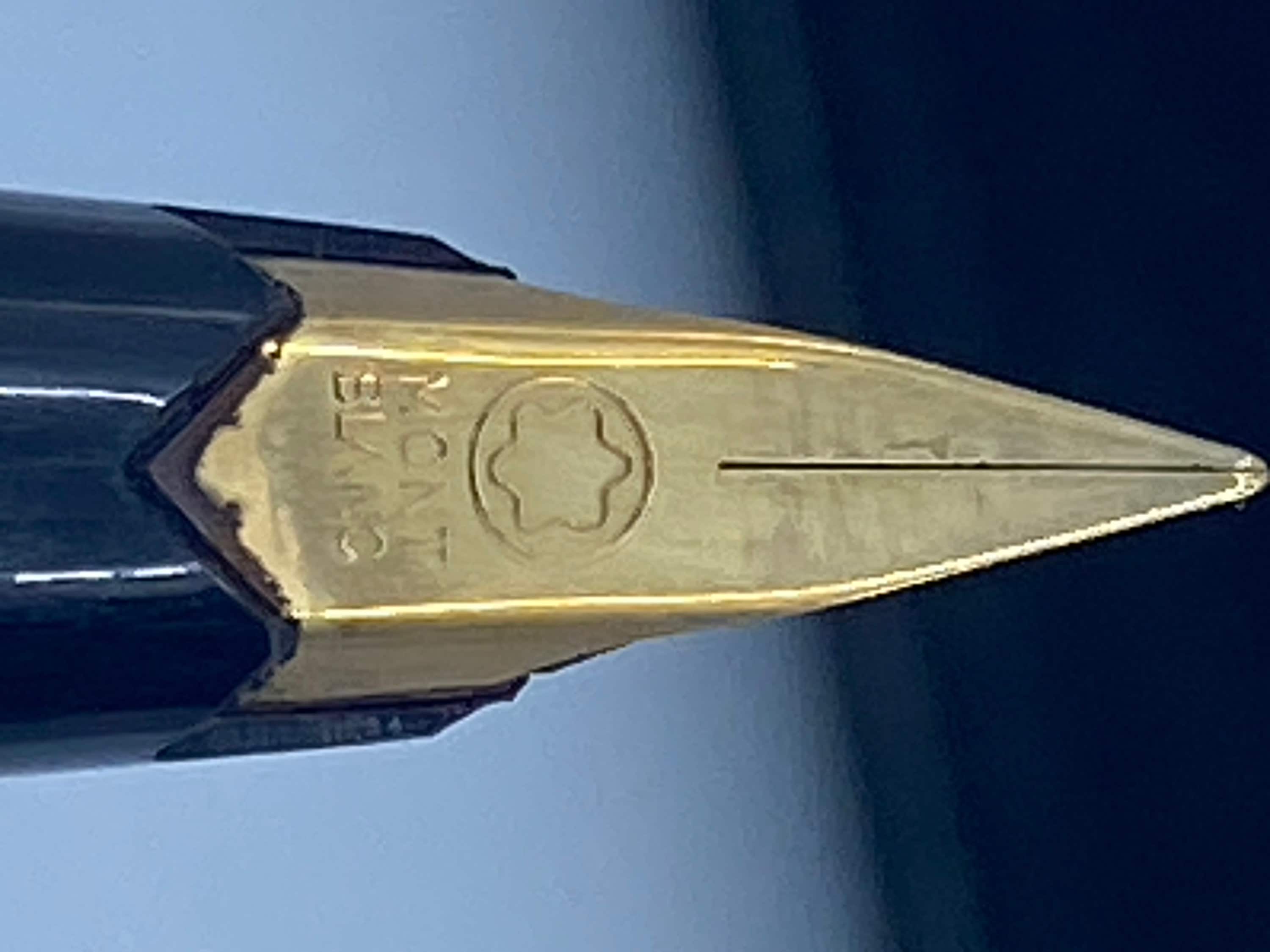 モンブラン万年筆　ペン先 18金　ビンテージ Yahoo!オークション -「モンブラン 金無垢」の落札相場・落札価格