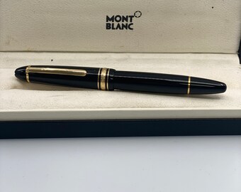 Montblanc Meisterstück 146 Vintage Fountain Pen - 14K 585 Gold, Mono Color Nib '4810' M, Germany, 1980s