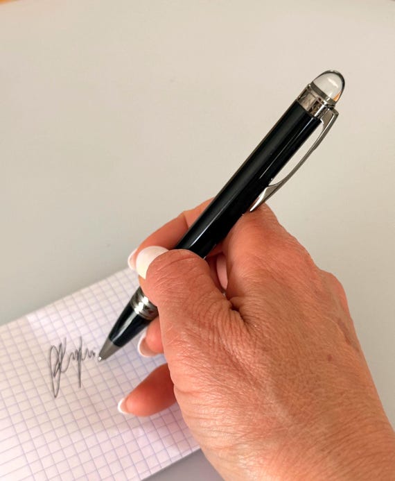 Montblanc Starwalker Precious Resin Ballpoint Pen, Black Resin