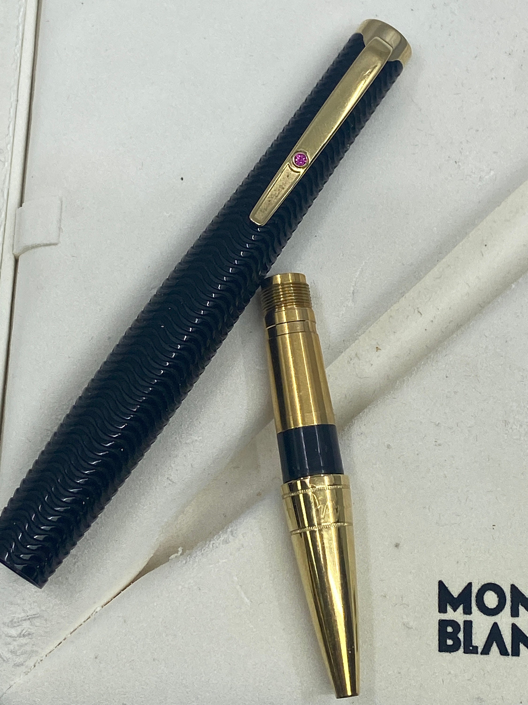 Montblanc Virginia Woolf Ballpoint Pen: A Collector's Delight - Etsy