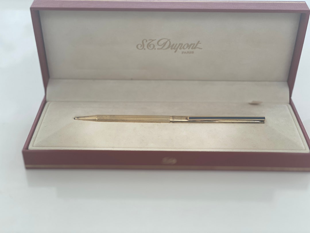 筆記具 ST Dupont 18ct 750 789-1989 筆記具 ST Dupont 18ct 750 789-1989 S.T. Dupont Classic Fountain