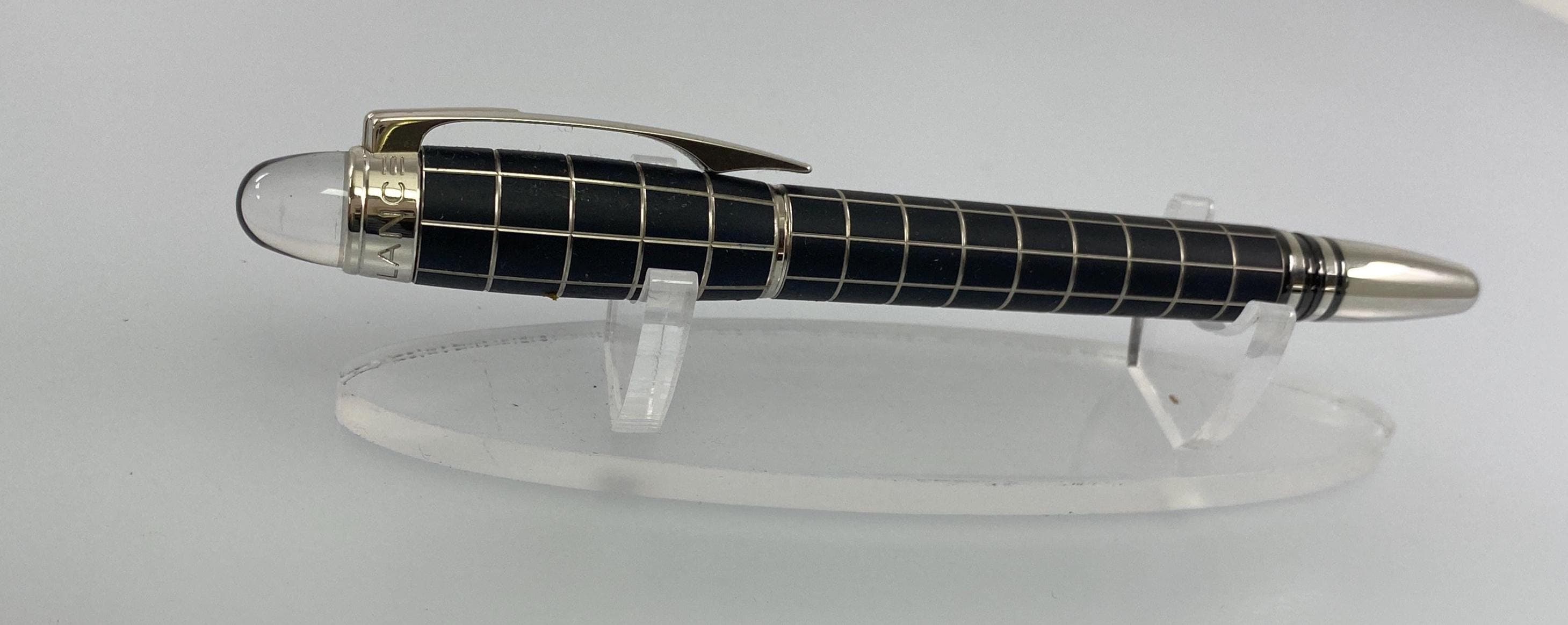 Montblanc Starwalker Metal Rubber Fountain Pen – Platinum-plated