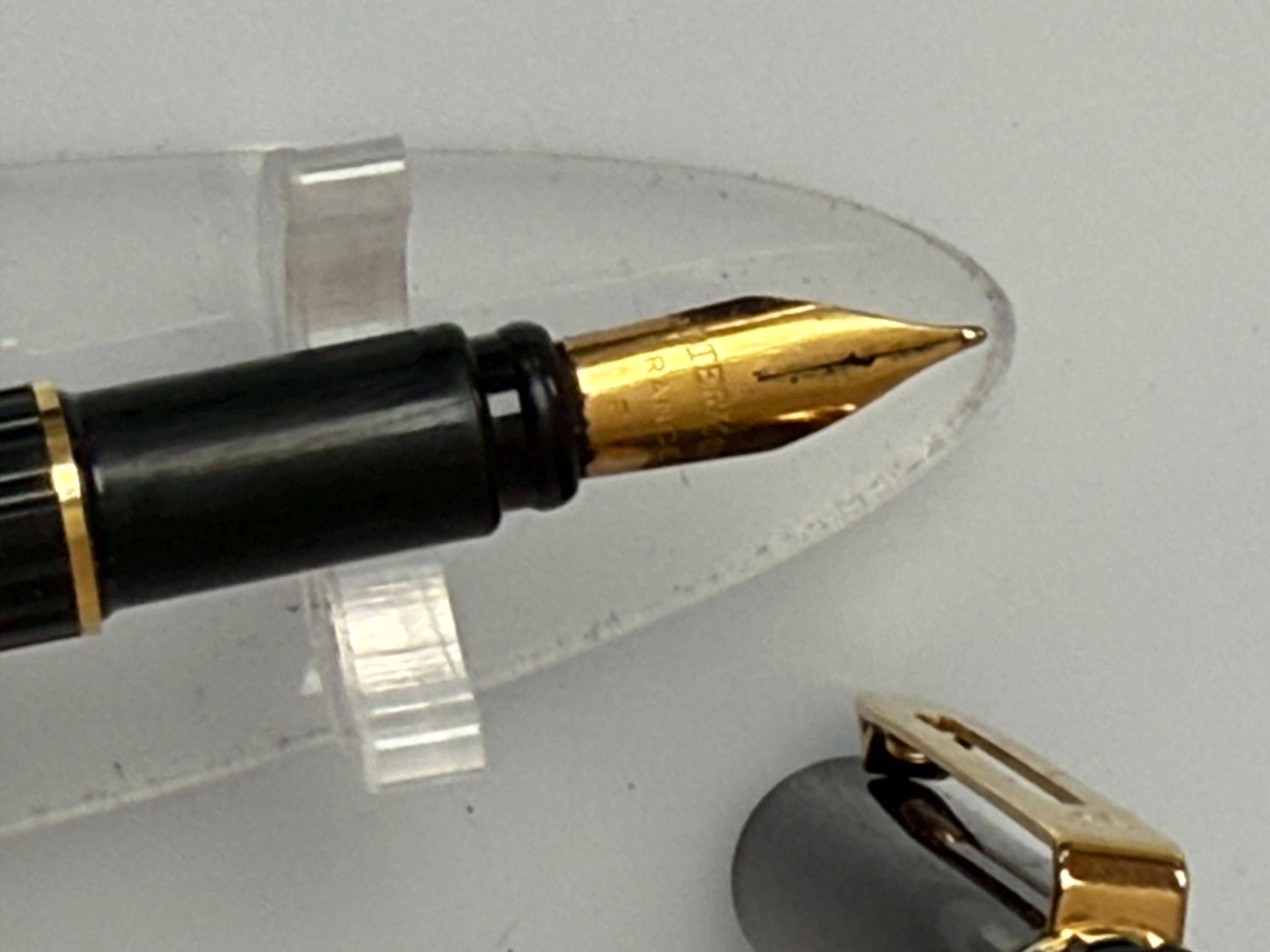 Stylo Plume Rétractable Vintage WATERMAN'S CESELLI – Modèle Ancien Avec Décor PIETRES – Occasion