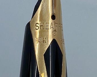 Sheaffer Imperial 777 Fountain Pen, 12K Gold-filled Finish, 14K