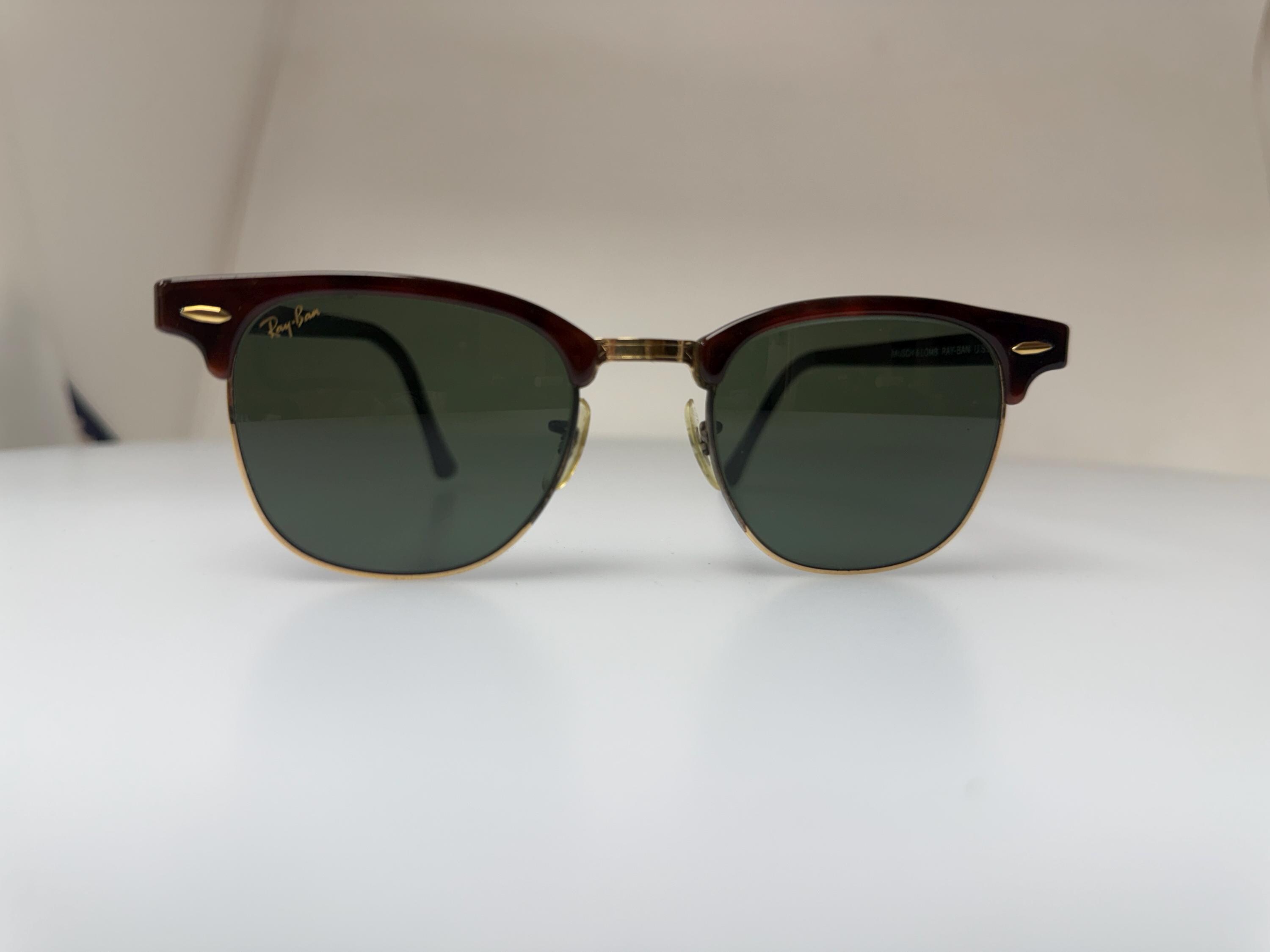 Ray-ban Clubmaster W0366 – Bausch & Lomb USA – Vintage Sunglasses